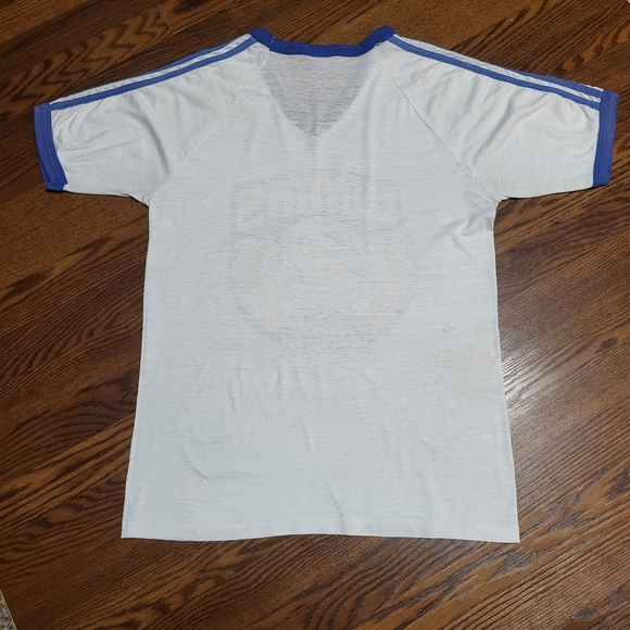 COOL Vintage 1983 WMMS 100.7 Radio Station memorabilia Anniversary Tee T-Shirt L - Picture 2 of 8